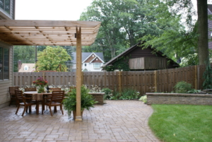 Westfield NJ Outdoor Dining complete Landscaping