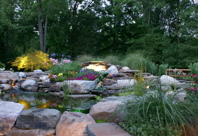 New Jersey Landscape Lighting Gallery | GA Landscape Design ...